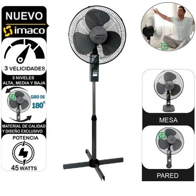 VENTILADOR 3 EN 1 IMACO FS1631
 DE 16' FS1631