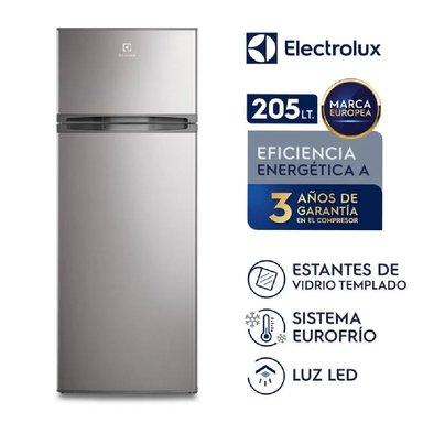REFRIGERADORA ELECTROLUX TOP MOUNT FROST 205L (ERTY20G2HVI)
