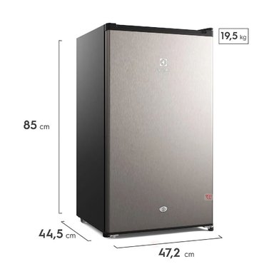 FRIGOBAR ELECTROLUX 90L PREMIUM GRIS ERD090G2HWG - 2