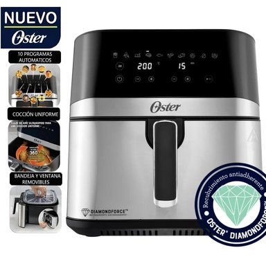 FREIDORA DE AIRE DIGITAL CKSTAF75DSSDF 7.5 LITROS OSTER