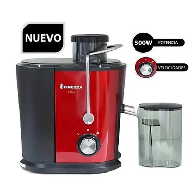 EXTRACTOR DE JUGOS FINEZZA FZ-6096EX DE 1.2 LITROS 500W