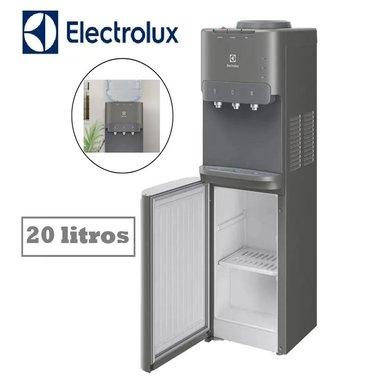DISPENSADOR DE AGUA BIDÓN ARRIBA EA11SR L GRIS ELECTROLUX