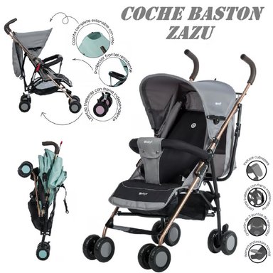 COCHE PASEADOR ESTILO BASTON ZAZU