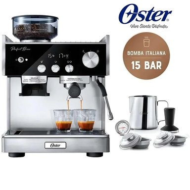 CAFETERA OSTER PERFECT BREW PROFESIONAL BVSTEM7400 CON MOLINILLO INTEGRADO 15 BARES
