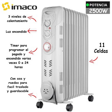 TERMORADIADORES 11 CELDAS OFR11AO IMACO