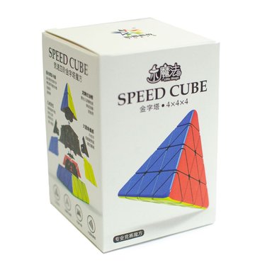 ROMPECABEZAS YUXIN PUZZLE PIRÁMIDE 4X4 LITTLE MAGIC PYRAMINX - 3