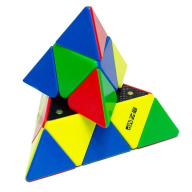 ROMPECABEZAS PUZZLE PIRÁMIDE MAGNÉTICO QIYI MP PYRAMINX - 4