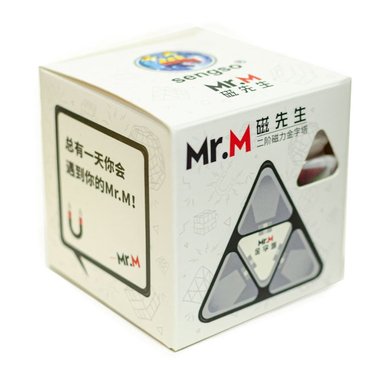 ROMPECABEZAS SHENGSHOU PUZZLE PIRÁMIDE 2X2 MAGNÉTICO SENGSO PYRAMINX MR M - 3