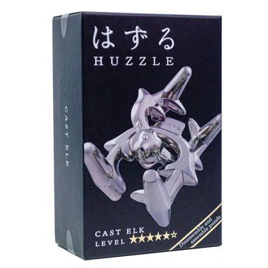 ROMPECABEZAS PUZZLE METAL HANAYAMA L5 - CAST ELK - 2