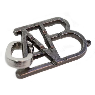 PUZZLE ROMPECABEZA METAL HANAYAMA L1 - CAST ABC - 1