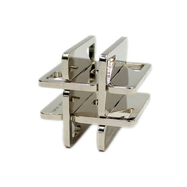 ROMPECABEZAS PUZZLE METAL HANAYAMA L3 - CAST HASHTAG - 1