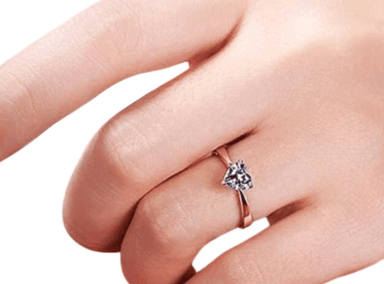 ANILLO DE COMPROMISO DE PLATA 925 MODELO 364 - 4