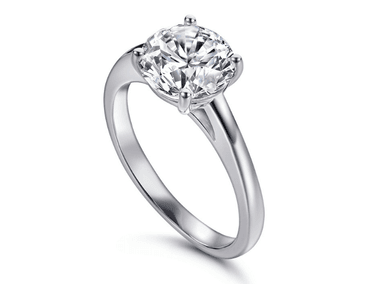 ANILLO DE COMPROMISO DE PLATA MACIZA 925 MODELO 362B