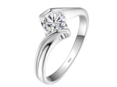 ANILLO DE COMPROMISO DE PLATA MODELO 359