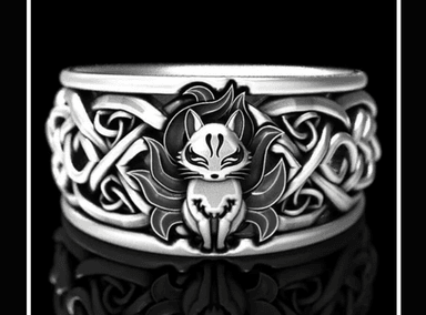 ANILLO PARA HOMBRE MODELO ZORRO 9 COLAS - 3