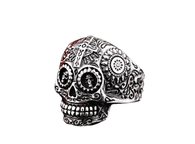 ANILLO PARA HOMBRE MODELO CALAVERA - 3