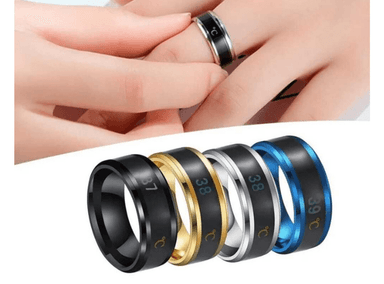 ANILLO MEDIDOR DE TEMPERATURA UNISEX - 1