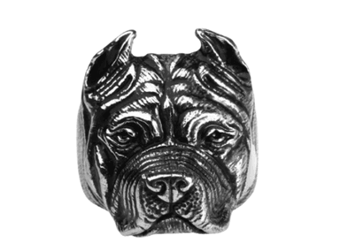 ANILLO PARA HOMBRE MODELO AMERICAN PIT BULL TERRIER