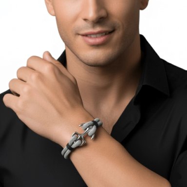 BRAZALETE PULSERA PARA HOMBRE MODELO NAÚTICO - 4