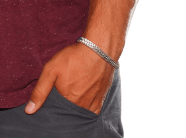 BRAZALETE PULSERA PARA HOMBRE COLA DE ZORRO