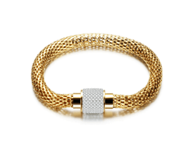 PULSERA PARA MUJER CON MICRO CIRCONES MODELO STAR