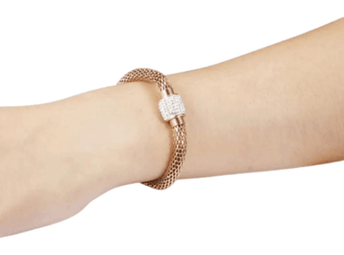 PULSERA PARA MUJER CON MICRO CIRCONES MODELO STAR - 4