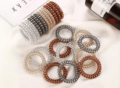 PACK 12 LIGAS AFRODITA MULTICOLOR CABELLO