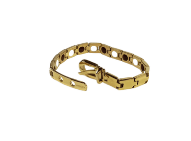 PULSERA AFRODITA YSMGB-37 MAGNÉTICA SALUDABLE DORADA - 2