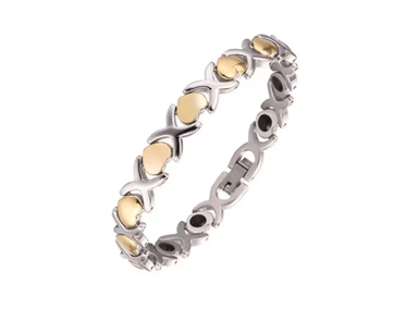 PULSERA AFRODITA YSMGB-112 MAGNÉTICA FUNCIONAL TITANIO Y GERMANIOS