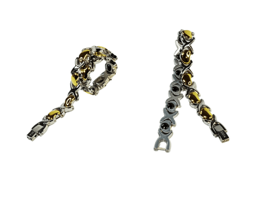 PULSERA AFRODITA YSMGB-112 MAGNÉTICA FUNCIONAL TITANIO Y GERMANIOS - 5