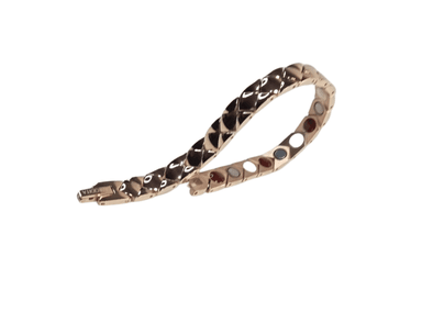 PULSERA AFRODITA YSB-146 MAGNÉTICA TITANIO SALUDABLE ROSE GOLD - 5