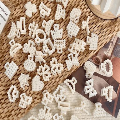 SET X 20 GANCHOS DE PERLAS PARA EL CABELLO NIÑAS MUJERES