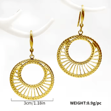 ARETES PENDIENTES AFRODITA MODELO FER - 2