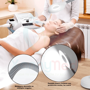 LAMPARA LED CON LUPA PROFESIONAL DE PEDESTAL - 3