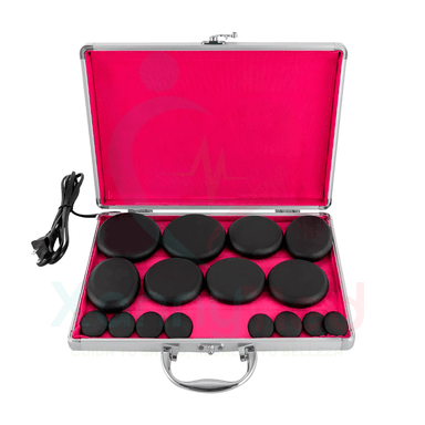 MALETIN DE PIEDRAS CALIENTES X 16 UNIDADES - SPA