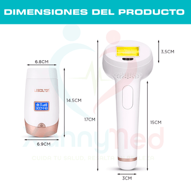 DEPILADORA LASER IPL - LESCOLTON - 3