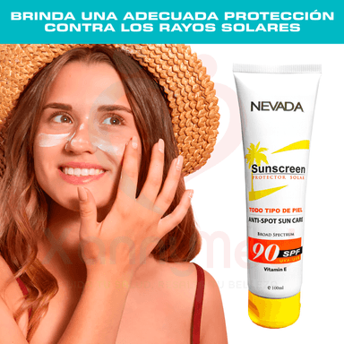 SUNSCREEN PROTECTOR SOLAR ANTI-SPOT 90 FPS - NEVADA - 2
