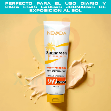 SUNSCREEN PROTECTOR SOLAR ANTI-SPOT 90 FPS - NEVADA - 3