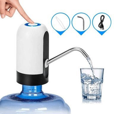 DISPENSADOR DE AGUA AUTOMÁTICO RECARGABLE - 2