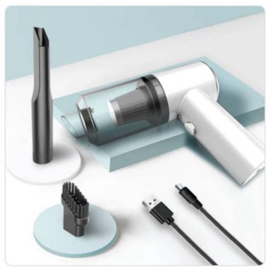 MINI ASPIRADORA PORTÁTIL RECARGABLE PARA LIMPIEZA - 4