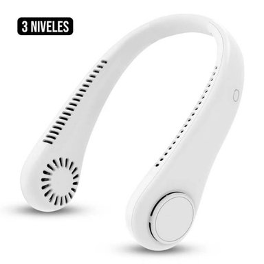 MINI VENTILADOR DE CUELLO PORTÁTIL 3 VELOCIDADES