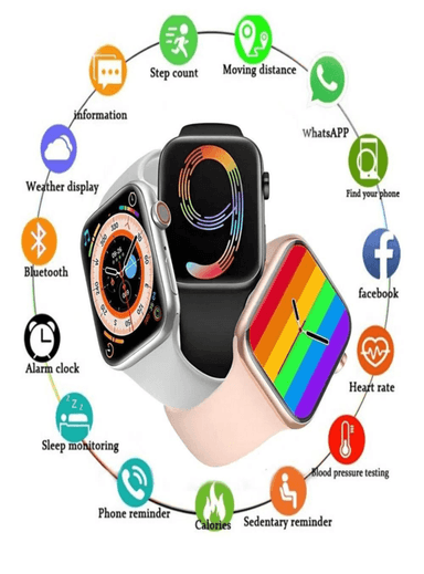 SMARTWATCH I9 PRO MAX S SERIE 9 SERIE NEGRO - 2