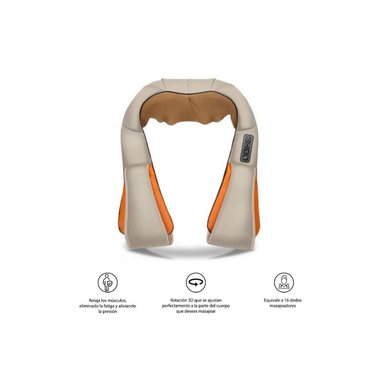 MASAJEADOR CERVICAL ELÉCTRICO CUELLO ESPALDA Y CUERPO CON INFRARROJO