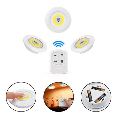 SET 3 LUCES LED CONTROL REMOTO INALAMBRICO - 3