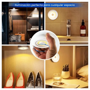 SET 3 LUCES LED CONTROL REMOTO INALAMBRICO - 5