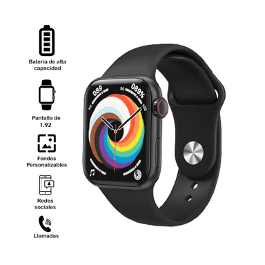 SMARTWATCH NEGRO T900 PRO MAX L SERIE 8