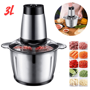 TRITURADOR MOLEDOR DE CARNE ELÉCTRICO 3L