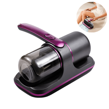 ASPIRADORA INALÁMBRICA DE MANO ANTI ÁCAROS CON LUZ UV