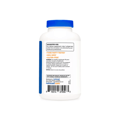 VITAMINA NUTRICOST E 400 IU 240 CÁPSULAS GEL ALPHA TOCOPHERYL - 4