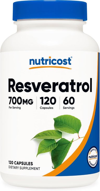 SUPLEMENTOS NUTRICOST RESVERATROL 700 MG 120 CAPSULAS